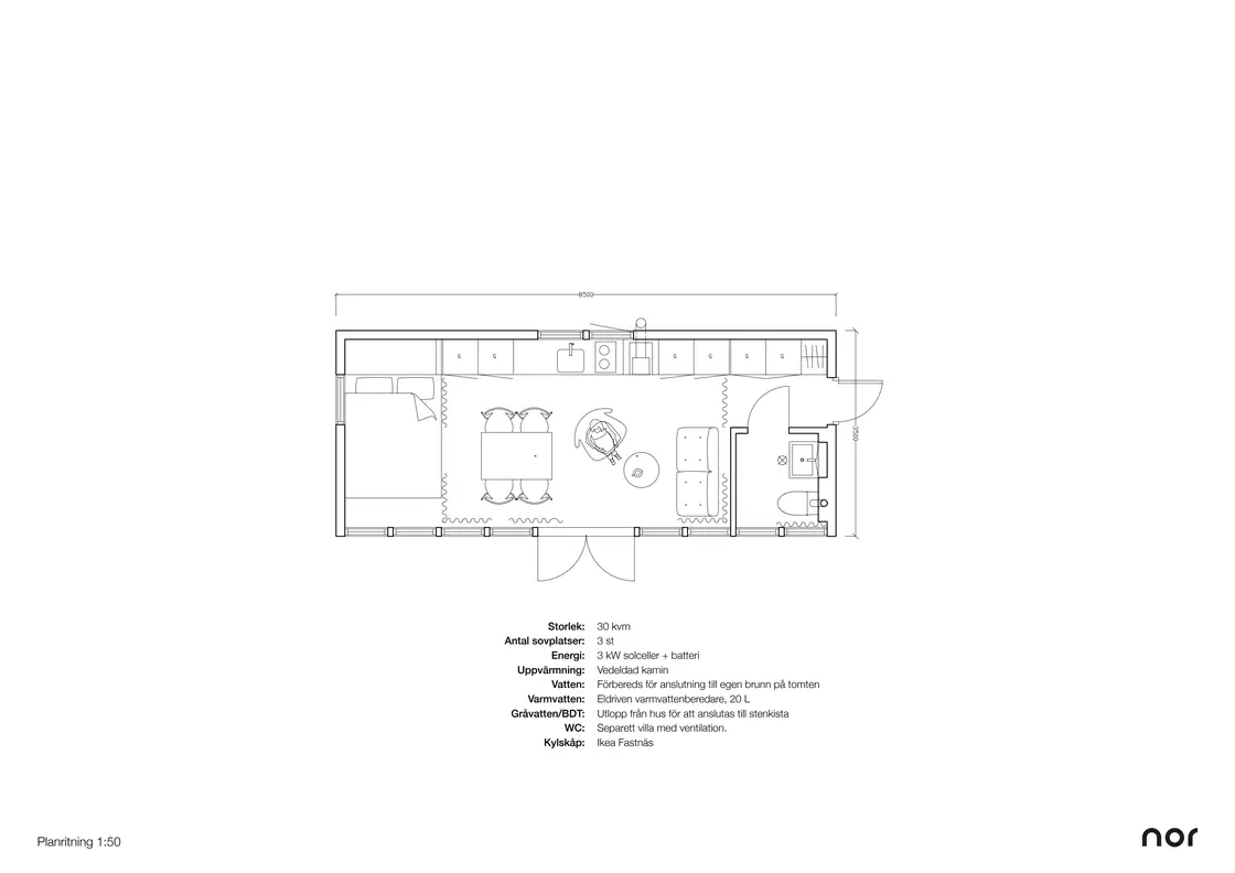 Planritning Nor30 pilotprojekt