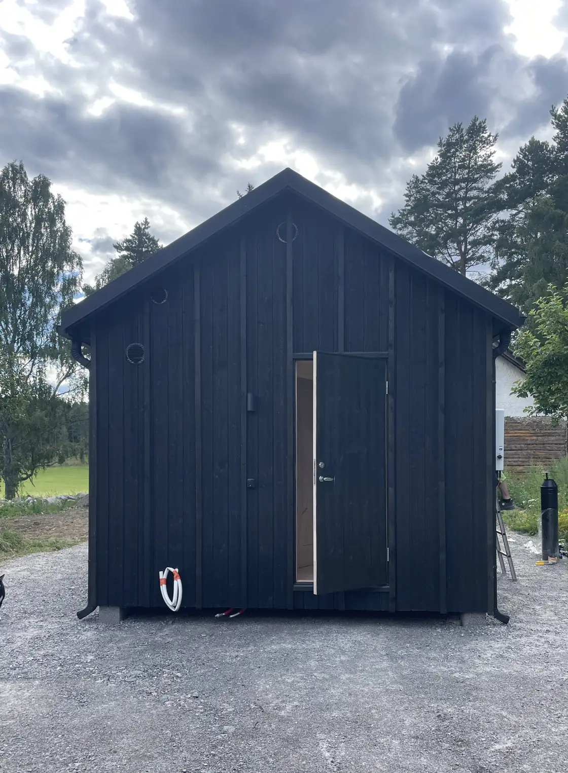 Interiör mot kök