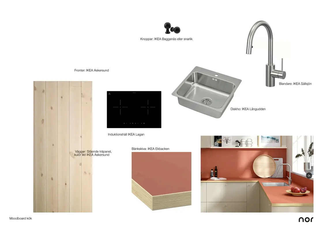 Moodboard kök