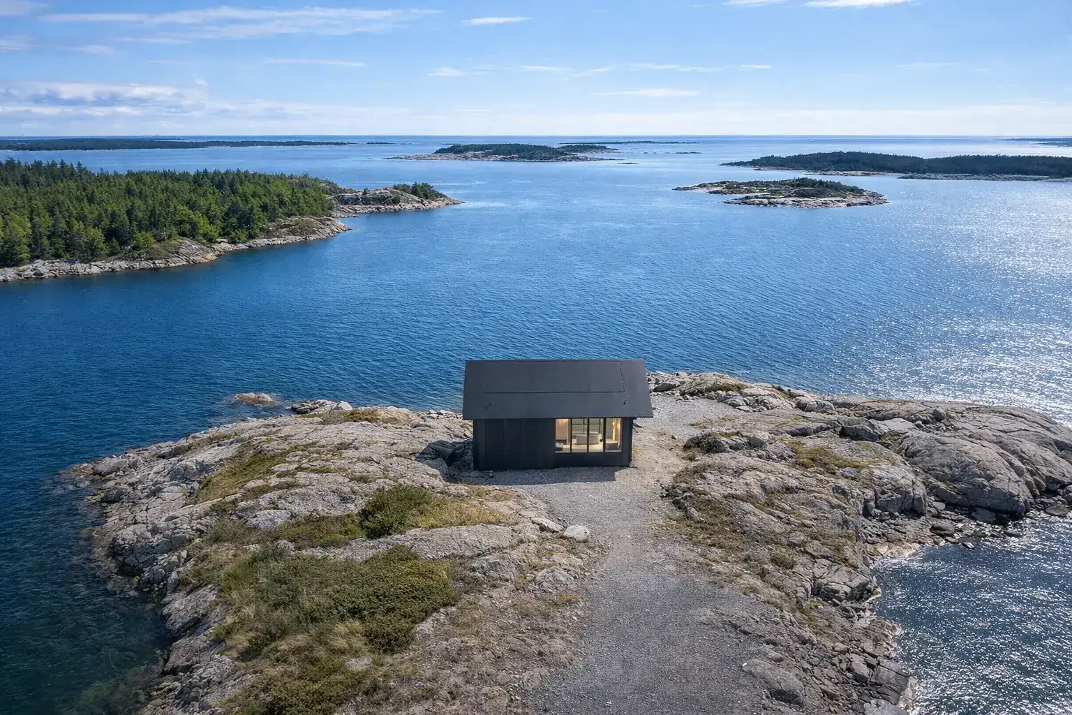 Nor Cabin från ovan
